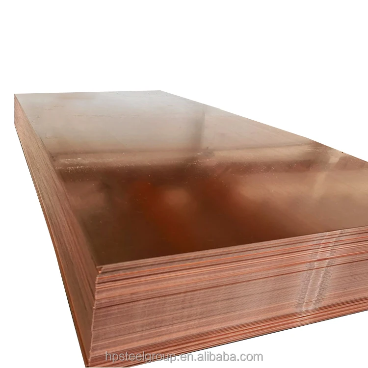 Copper Sheet Hot Sale Electrolytic Copper Cathode 99.99% Brass Plate Soft Beryllium Power Transmission and Motor Manufacturing
