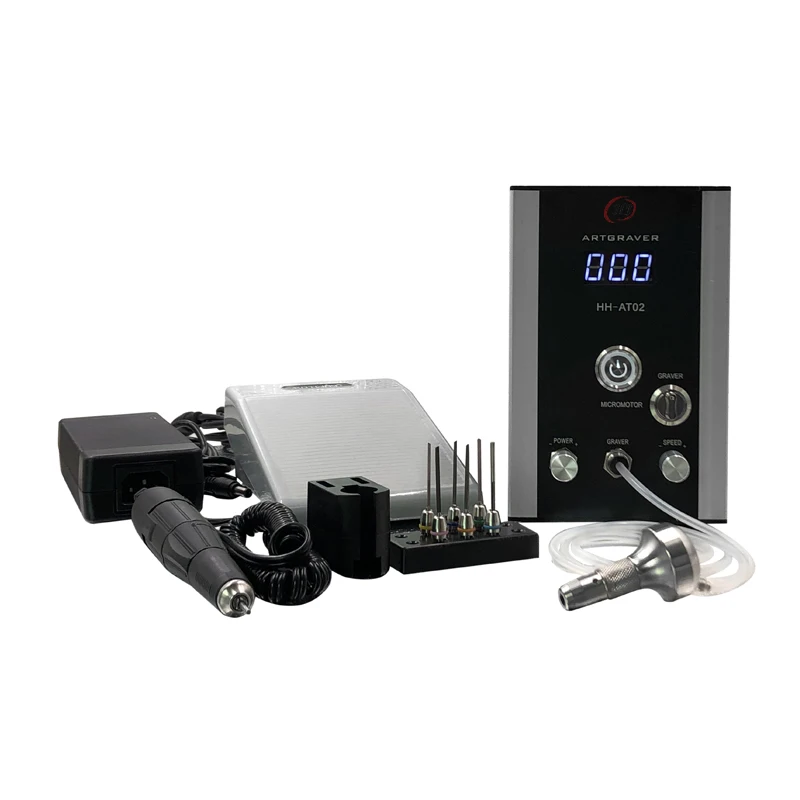 Art Engraving Machine ARTGRAVER II with Polisher (Using without air compressor)  Jewelry Engraving Machine