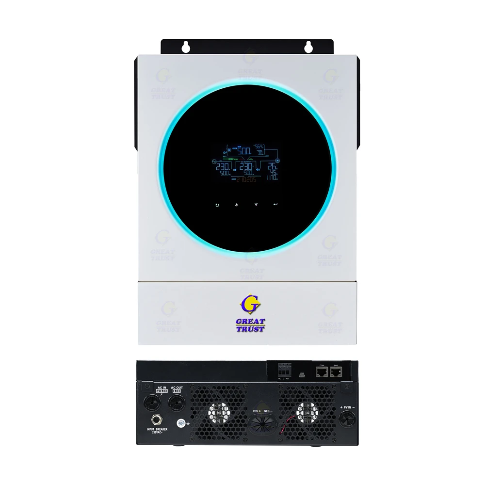 vm Iv 3.6kw 5.6kw 220vac 100a Mppt Wifi Monitor Charge Controller Work Without Battery Off Grid Hybrid Solar Inverter