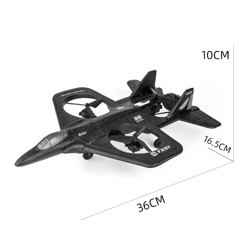 2022 EPP Aircraft Model Glider 2.4g Fighter Radio Control Foam Airplane with Camera