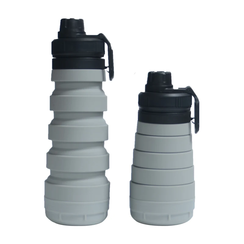 Unisex 27oz Collapsible Silicone Water Bottle BPA-Free Storage Medicine Candy Silicone Collapsible Water Bottle