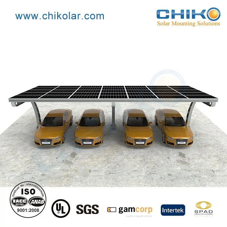 East- west Dual-Orientation non penetration ballasted flat roof solar mounting system