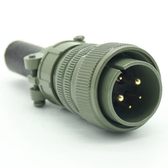 [GIET]MS3106A-22-12S 12P straight connector SGM7A MS3106A 5pin electrical waterproof military connector for yaskawa