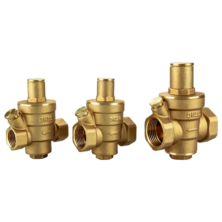 Dn20 PRV Different Types Household 2 Inch Pressure Reducing Valve For Water With Double Union