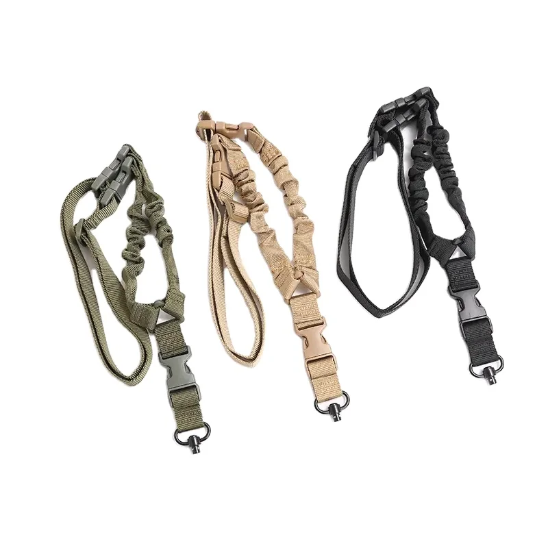 Tactical Webbing Single Gun Carry Strap Sling Combat Outdoor  Gun Sling