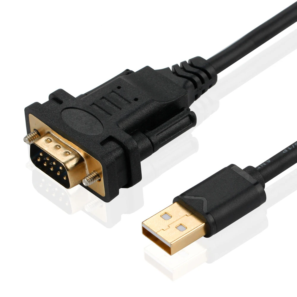 USB to db9-pin male serial debugging cable British chip USB to RS232 serial cable