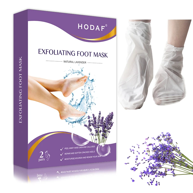 Private Label Foot Skincare Peeling Mask Covers People Foot