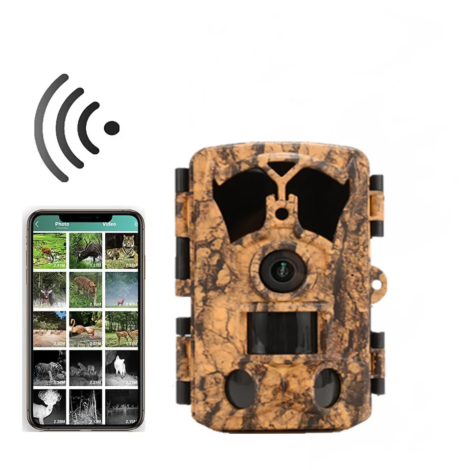 BSTCAM  4K 48PM  Bluetooth&WiFi  Wide Angle  App  Control Waterproof Grade  IP65 Wildlife  Trail Camera outdoor hunting camera
