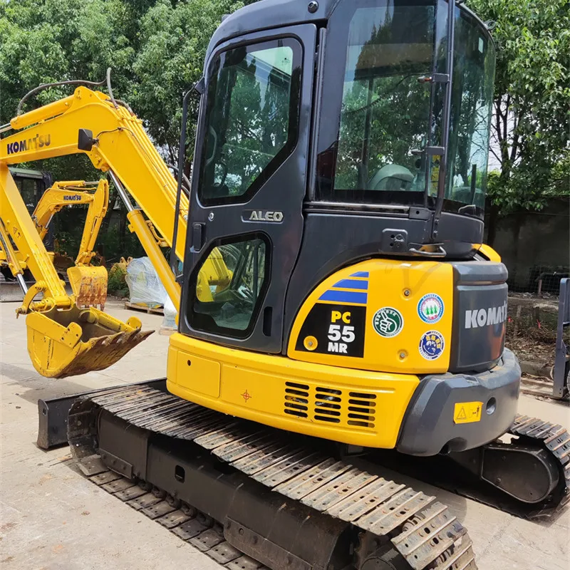 japanese used excavator for sale 5.5ton small hydraulic used mini excavator komatsu pc55 pc35 pc78
