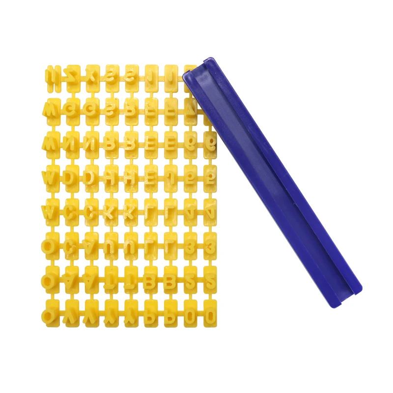 Create Custom Cookies: Alphabet and Number Stamps and Cutting Tools