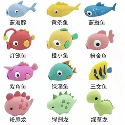 2022 Free Sample Mobile Phones Accessory Cute Anime Animal Usb Charging Protection Cover Cartoon Cable Bite