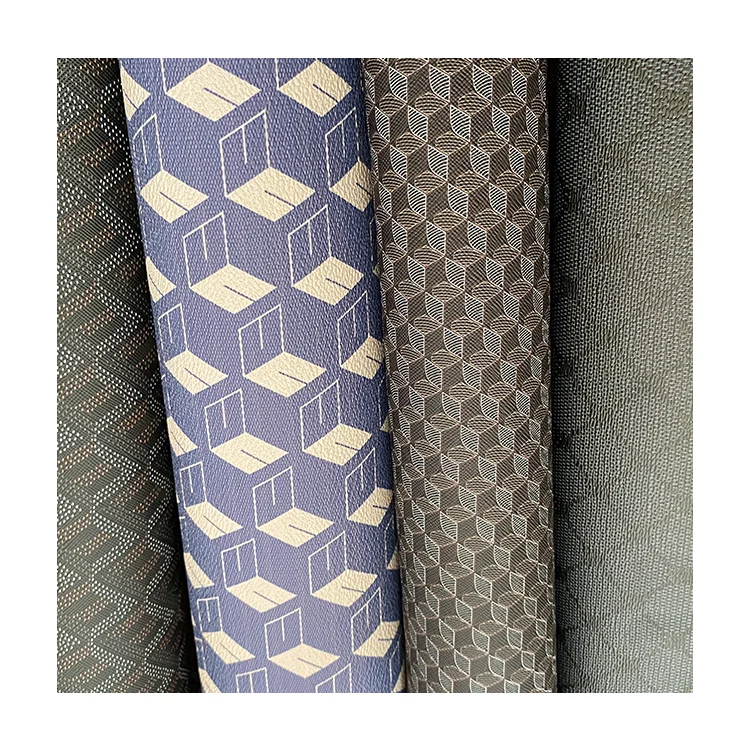 Wholesale 3D printed vinyl faux artificial synthetic PVC leather fabric for home textile bows bag