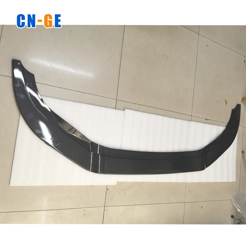 Three-Segment Front Bumper Splitter Lip Spoiler For Volkswagen Golf 6 MK6 R20 Front Shovel ABS