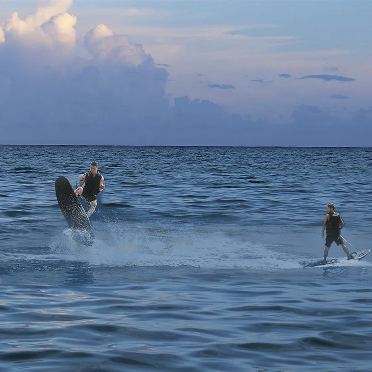 HISURFER epoxy powered hydrofoil jet board machine gas powered eps soft top efoil motor jet electric surfboard