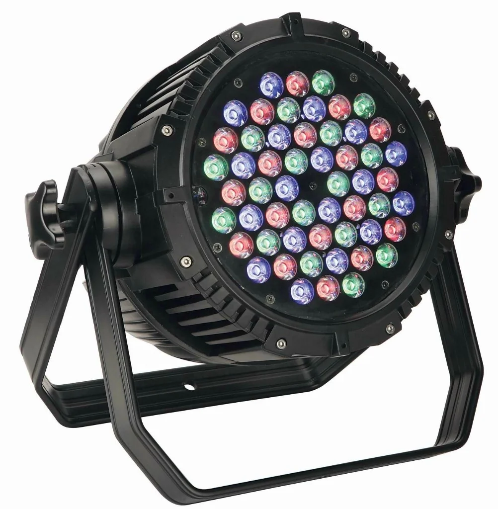 High Quality Waterproof IP65 LED DJ Light 54x3w RGBW LED Par Light For Disco Stage Light