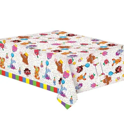 Heavy Duty Customized Printing  Table Cloth Wedding Disposable Fancy Tablecovers Party Birthday Tablecloth