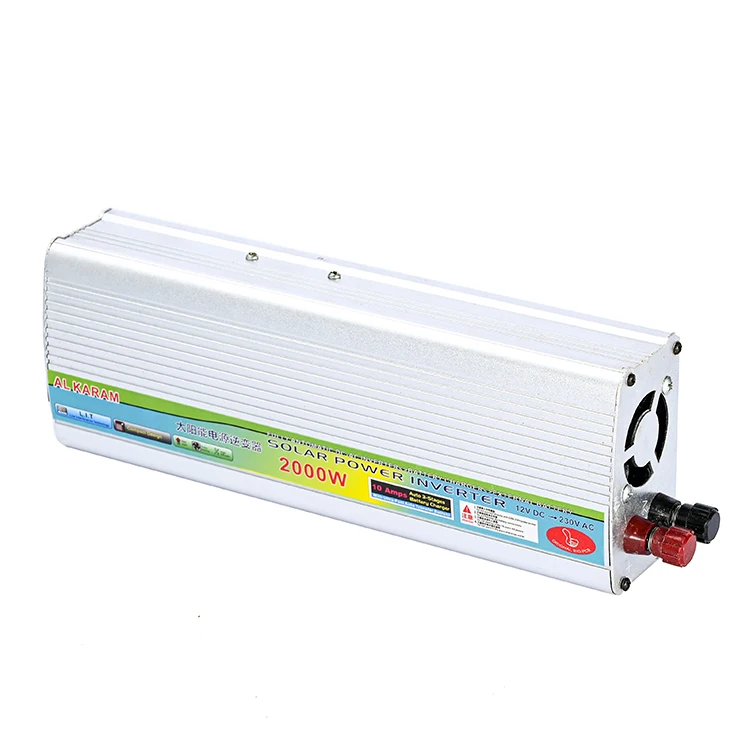 Modified wave inverter 12v24v general 48v60v to 220v2000w solar converter factory wholesale