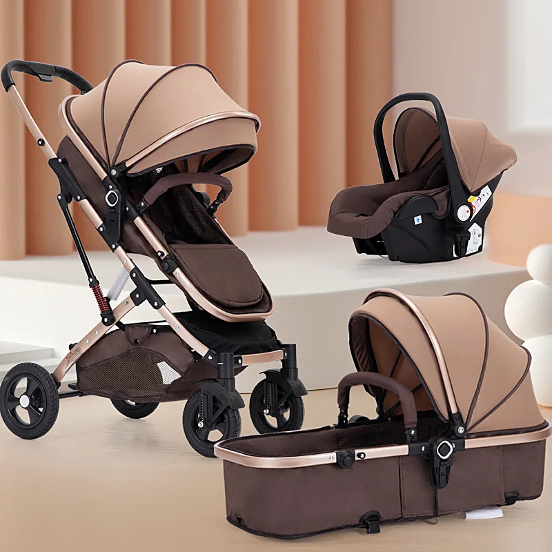 Wholesale Baby Stroller Good Quality Cheap Pram China New Design Luxury 3 In 1 Baby Carriage Stroller