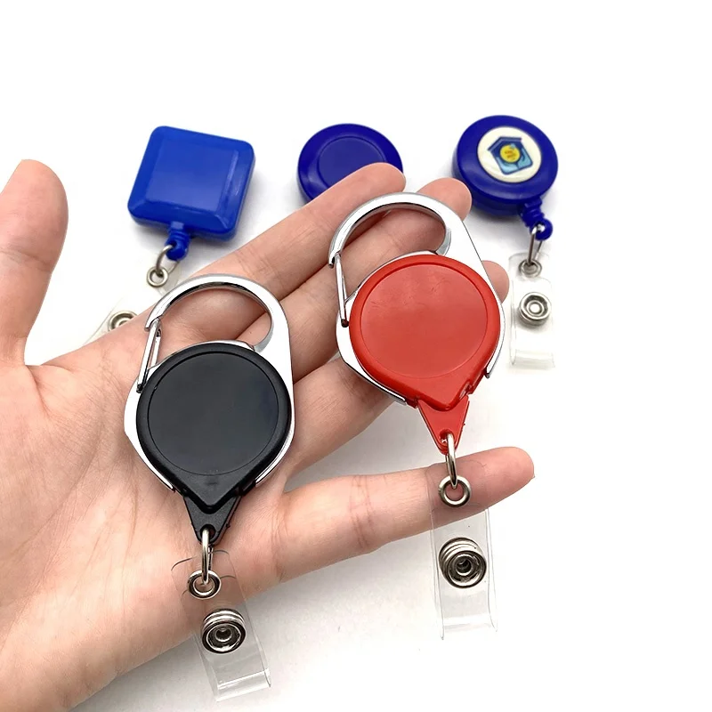 YYX  Name YOYO Reel Round Office School Retractable Badge Holder ID reel