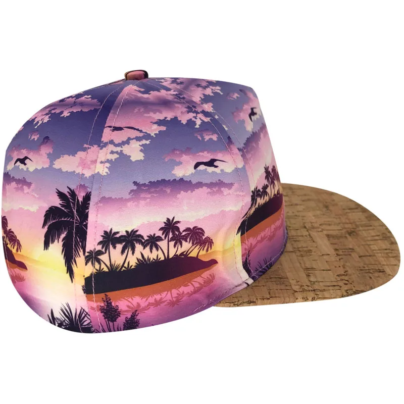 Высококачественная пробковая Кепка в стиле хип-хоп на заказ бейсболка