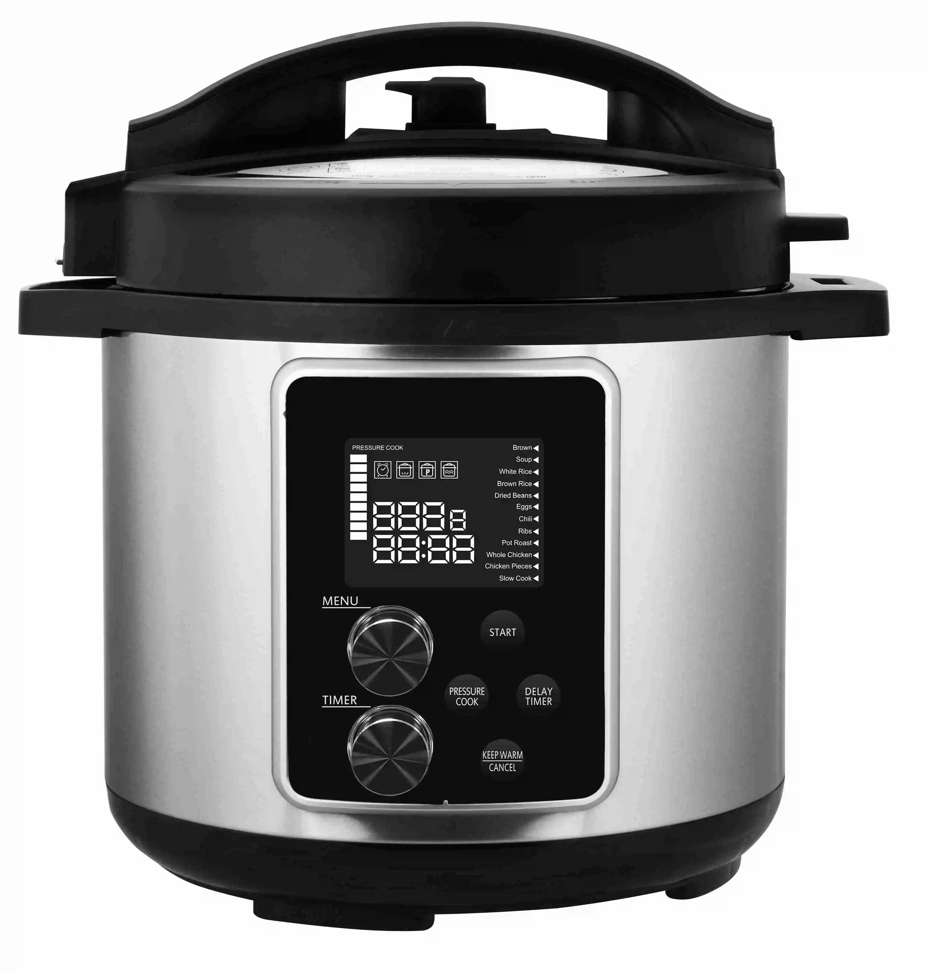 GT601-M06 Cookware LED display Knob control instant programmable electric pressure cooker