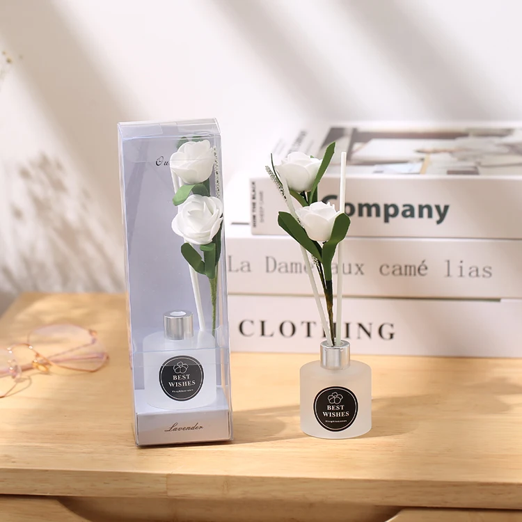 Custom logo air freshener rattan reed diffuser sticks oil reed diffuser manufacturer natural oil reed diffusers set for room