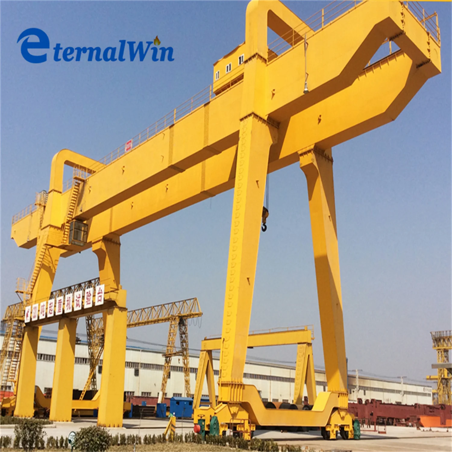 Hot Sale Fem Standard 15 T Single Box Girder Gantry Crane with  Hoist