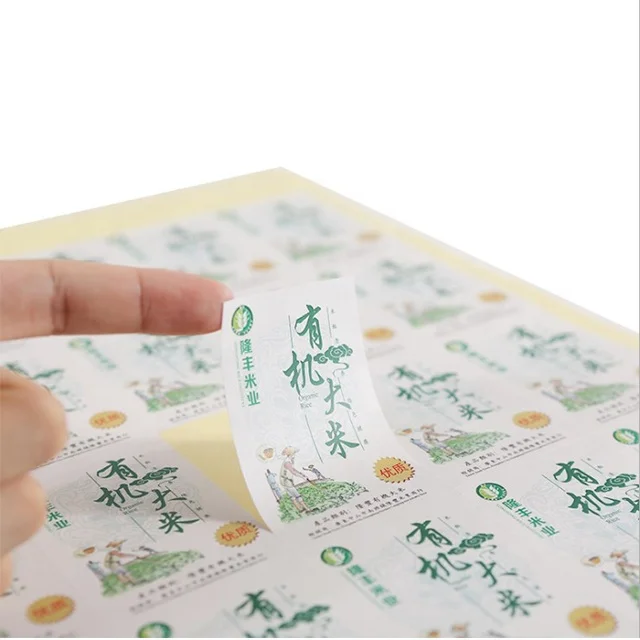 2 4 6 8  Color Adhesive Label Tape Printing Machine Roll to Roll