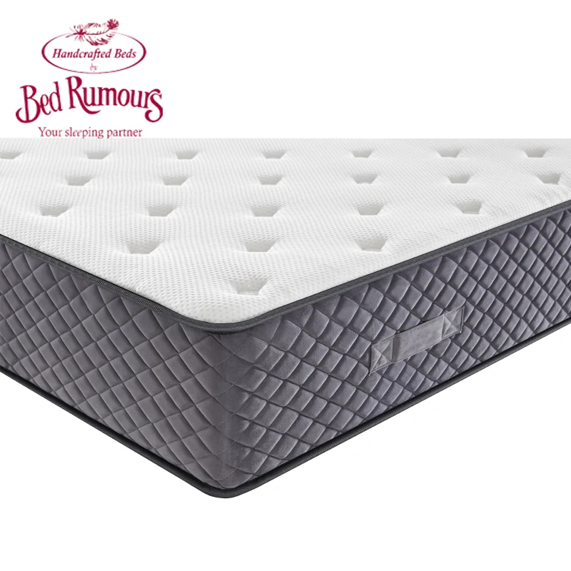 Hotel euro top sale pocket spring coil vacuum packed king size roll up bed mattress