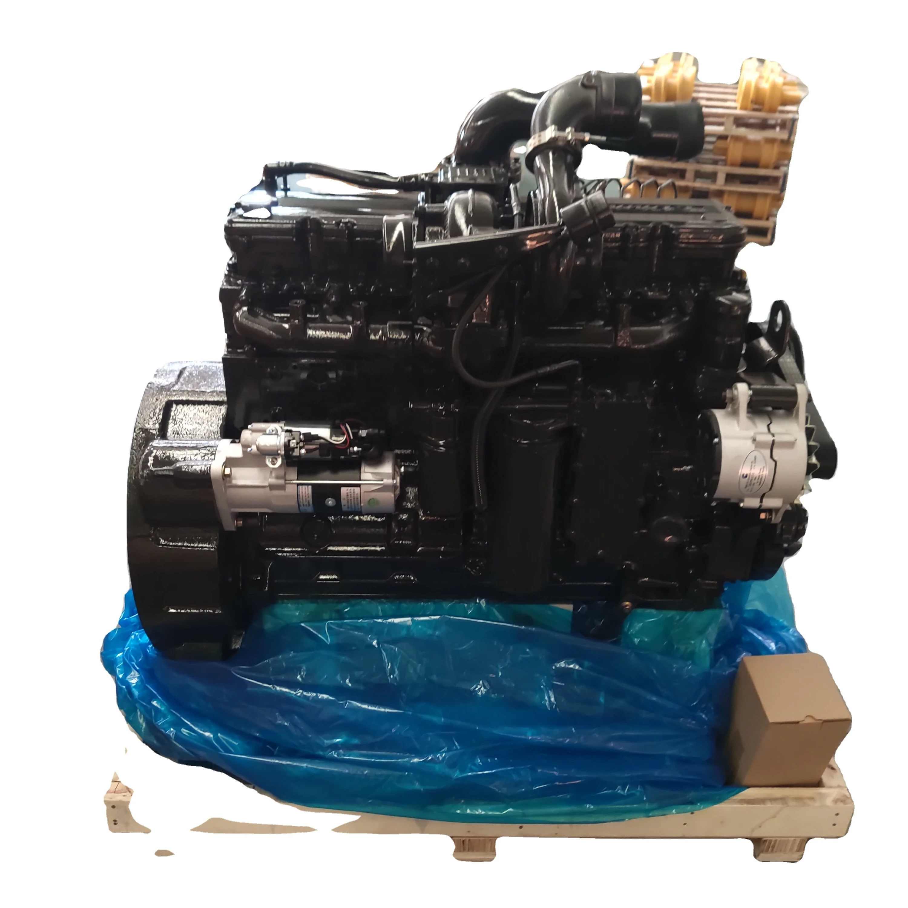 Дизельный двигатель Cummins 6ltaa8. 9-c325 для колесного погрузчика буровая тяга в сборе