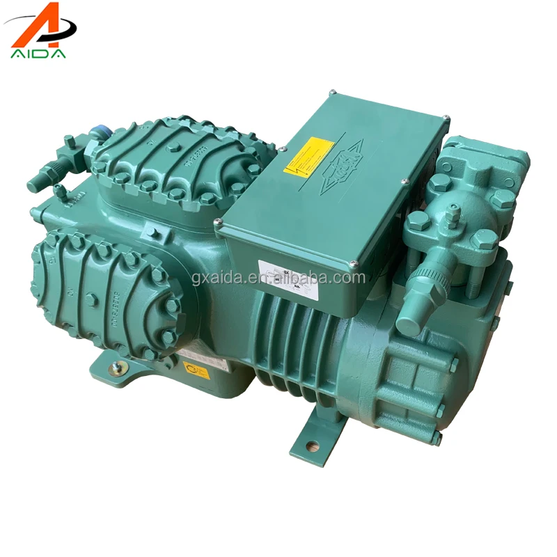 High quality 6FE-50-25P Cooling capacity 64,7 kW Semi-hermetic air conditioner compressor 200V-3-50Hz