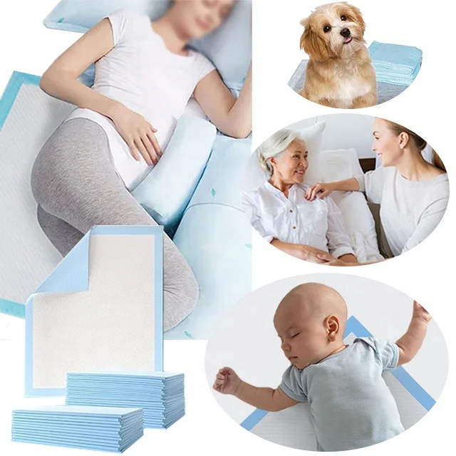 Premium Waterproof Fast Absorption Non-Slip adult bed pad pets babies elders disposable underpads