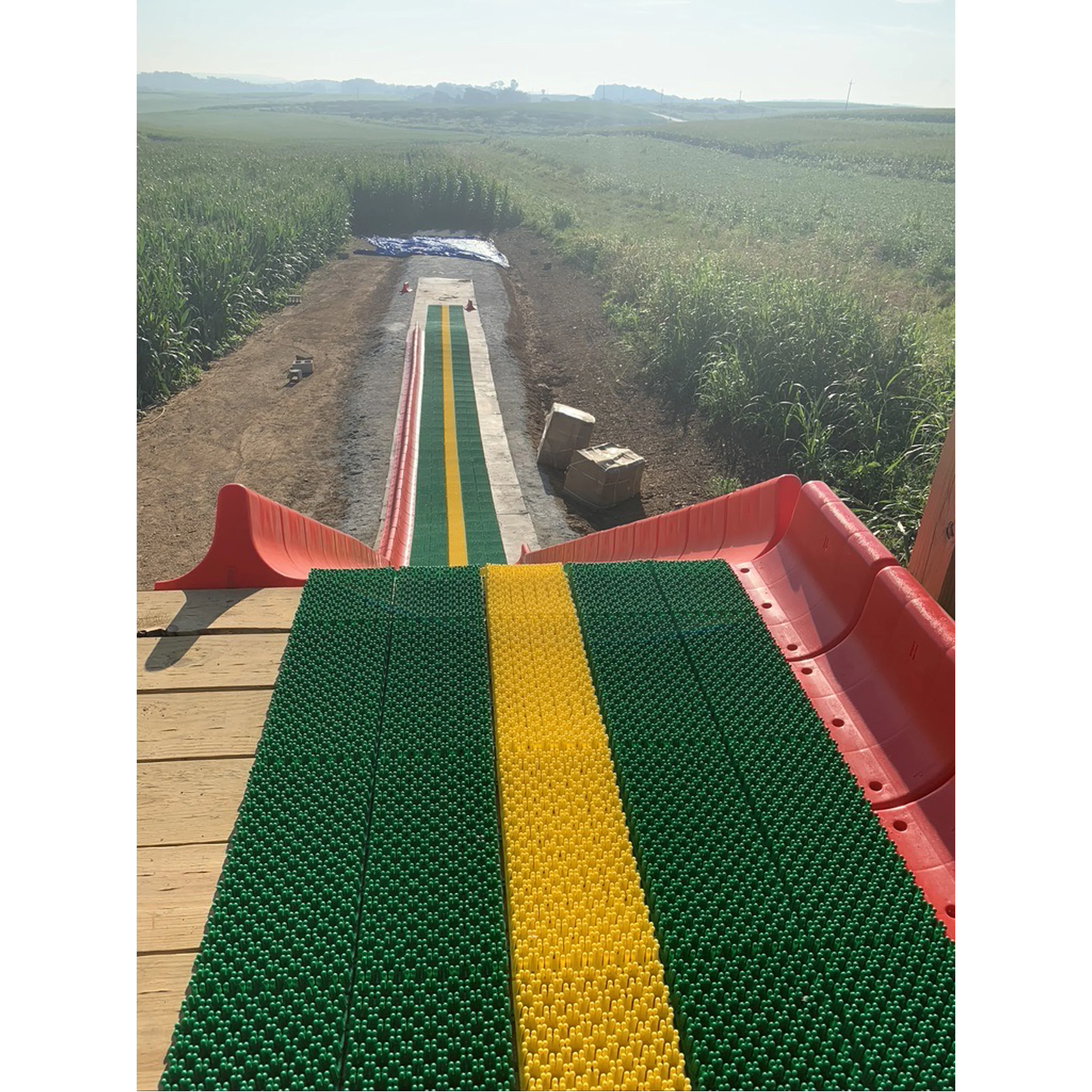 
Flexible Summer Dry Ski Tubing PE floor 