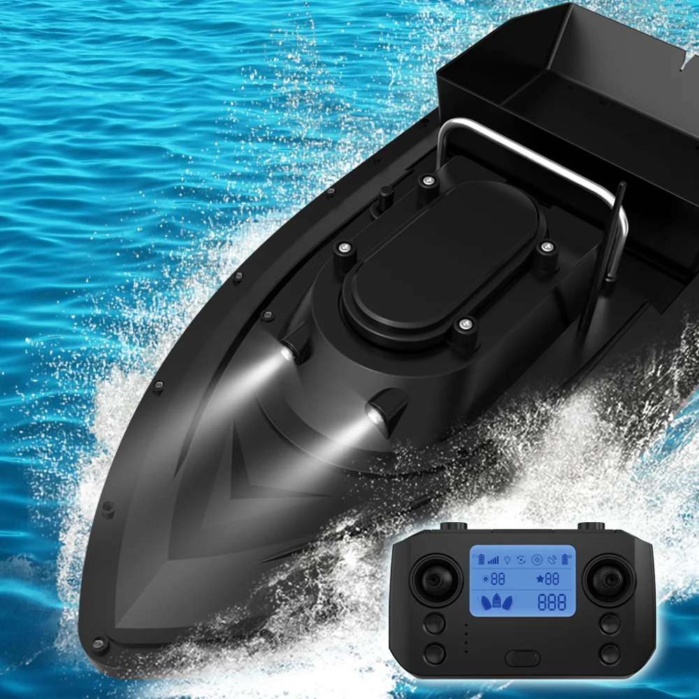 Gps Navigation And Auto Return Without Signal For Beach Fishing Custom Bait Boat