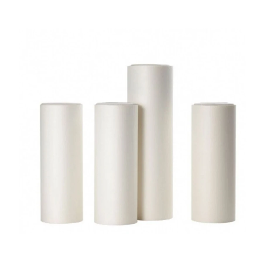 White Matte Polypropylene Printed Bopp Film Rolls Two Side Coating Pp Synthetic Paper For Conventional Offset Printing