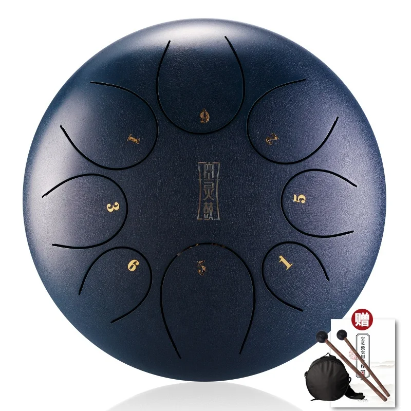 BEST musical instrument steel tongue drum 8 Note 6' 8' 10' 12 ' size