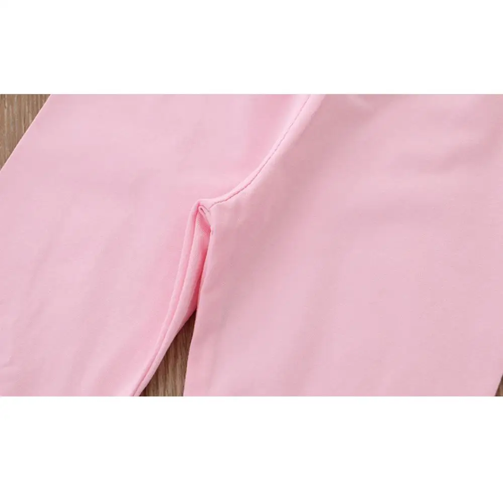 2024 Newest Kids Girls Tights Leggings White Pink Light Blue Dark Blue Ruffle Comfortable Stretch