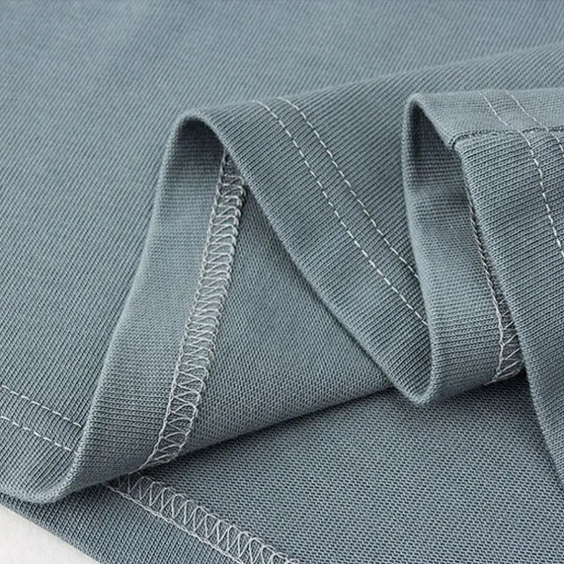 Clothes Men Streetwear Heavyweight Black T Shirt 100% Cotton T Shirt Manufacturer Custom Screen Print Oversized Tshirts