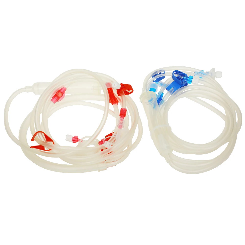 
Best Selling Blood Tubing Set Extracorporeal Circuits Bloodline Hemodialysis Kits Disposable Dialysis Blood Line for Fresenius 