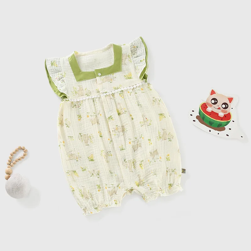 For baby Floral clothing full Sleeve A-line Midi Renaissance soft clothing