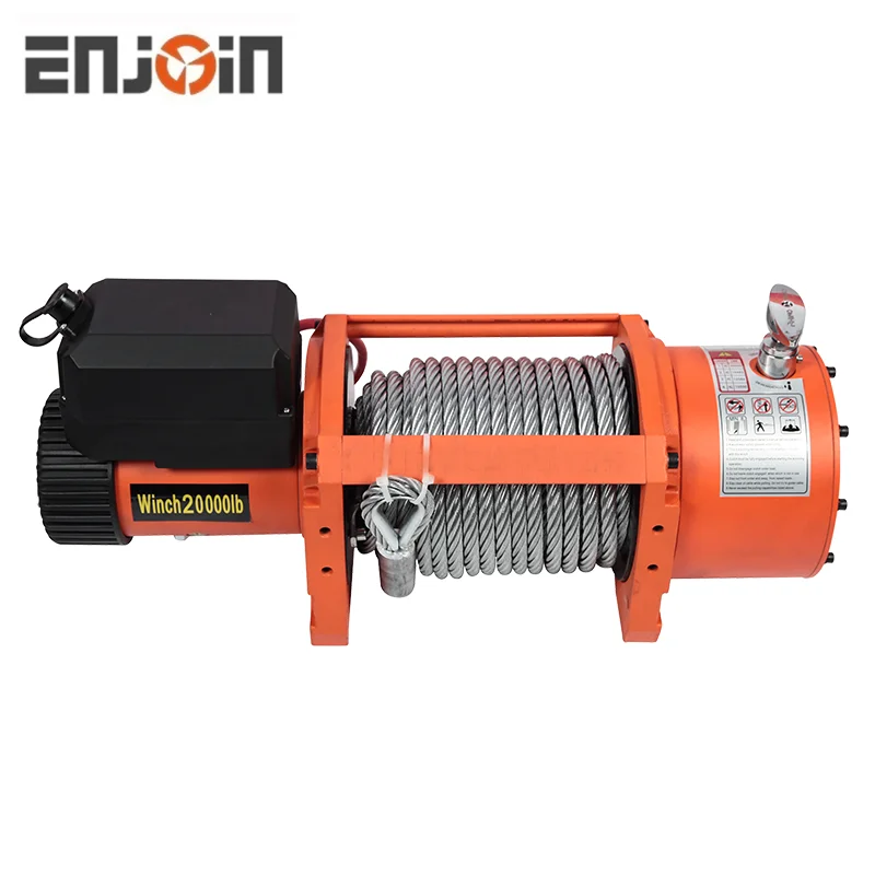 ENJOIN 20000lbs /9090Kg  SIngle Line 4WD Winch