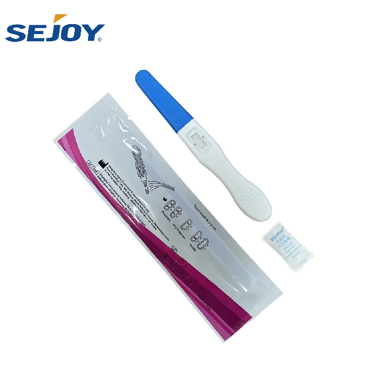 Sejoy Home Use HCG Rapid Test Wholesale Pregnancy Test Midstream