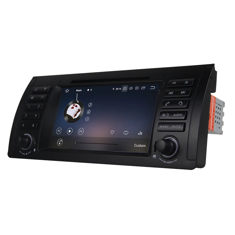 Newest 3G WiFi 7 inch Touch Screen Android 9.0 2G RAM 16G ROM Special Car Radio DVD Player GPS Sat Navi For BM W E39 E53 M5