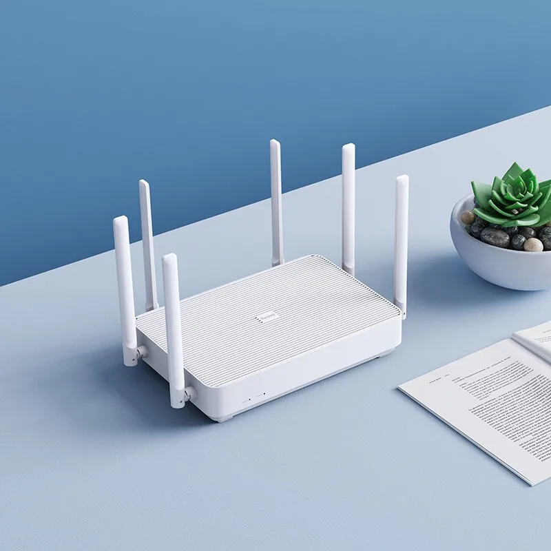 
Xiaomi Redmi Router AX6 Wifi 6 6-Core 512M Memory Mesh Home IoT 6 Signal Amplifier 2.4G 5GHz 2+4 PA Auto Adapted Dual-Band OFDMA 
