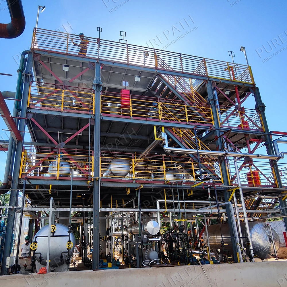 Diesel desulfurization solvent extraction to reduce the sulfur content plant