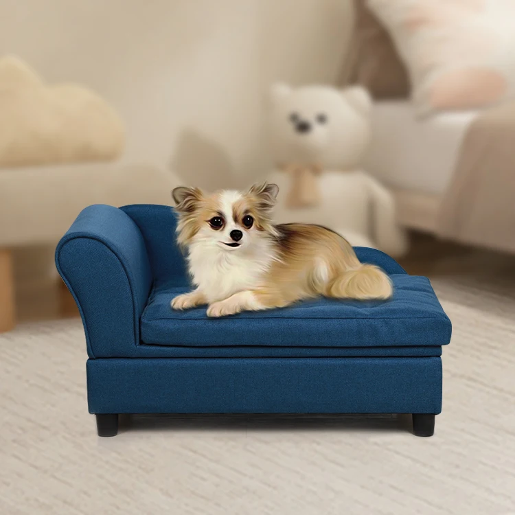 New design Funny Couch Pet Sofa Dog Bed Furniture Dog bed design furniture wooden pet kennel