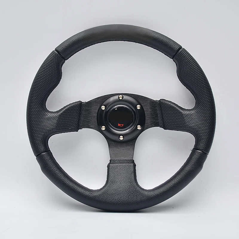 Гоночное Спортивное Рулевое колесо для автомобиля из ПВХ кожи 320 мм