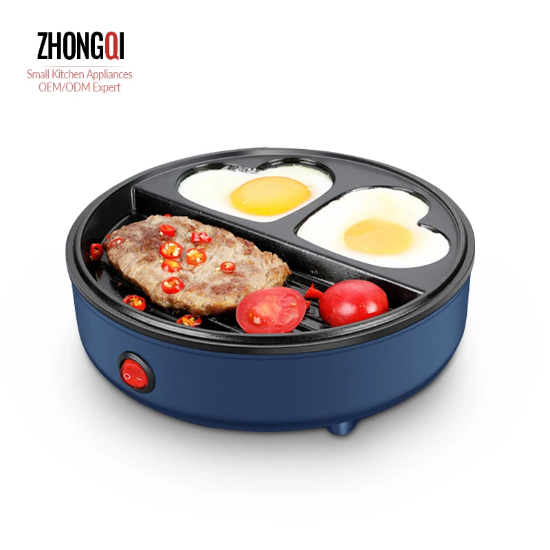 Electric Indoor Tabletop Smokeless Circular Barbecue Simple Automatic Independent Light Adjustable Bbq Grill