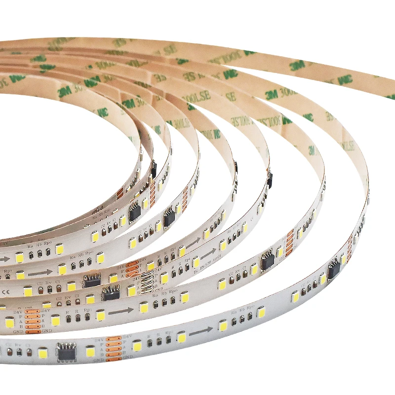 BRIGHT Fancy White Strip lights dmx Monochrome light tracking 2835 Pixel Digital Office LED Strip light