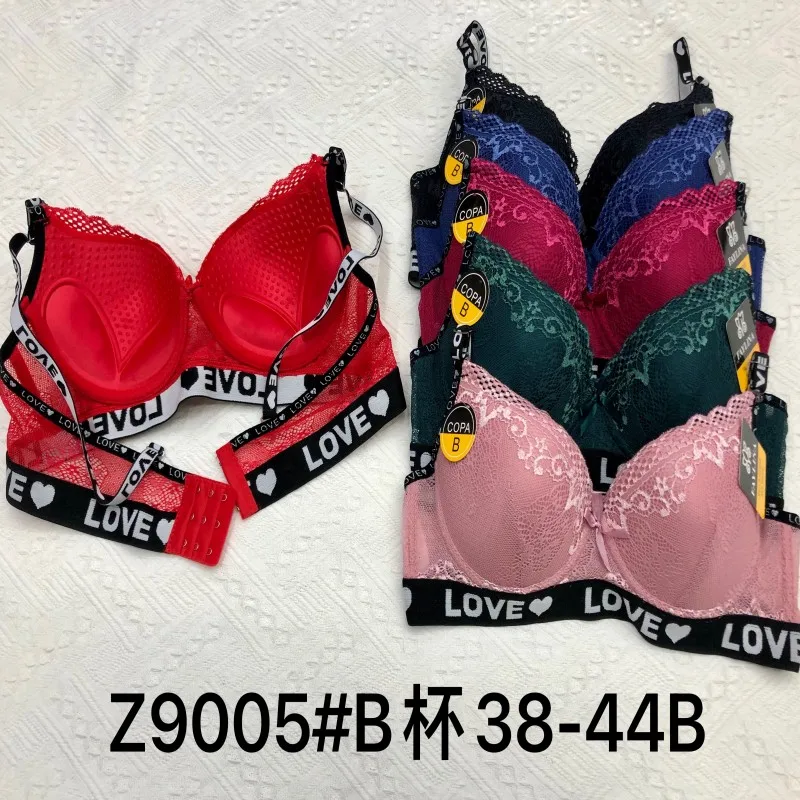 Floral Comfortable Underwear Ensembles Soutiengorge Et Slip Brazieres Bralette For Women Sujetador Sin Respaldo Lace Bra